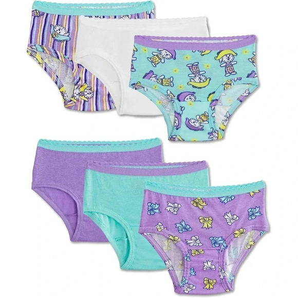 Girls  6 Pack Assorted Seamless Briefs - Picture 2 of 5